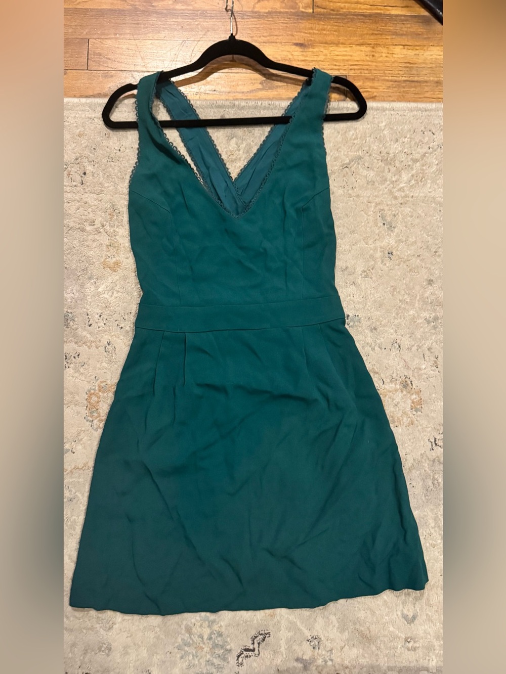 Sezane Ombeline Dress V-Neck Sleeveless Women's Dress
